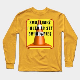 Traffic Cone Long Sleeve T-Shirt